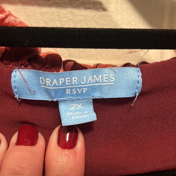 NWOT Draper James ruffle dress - Picture 2 of 4